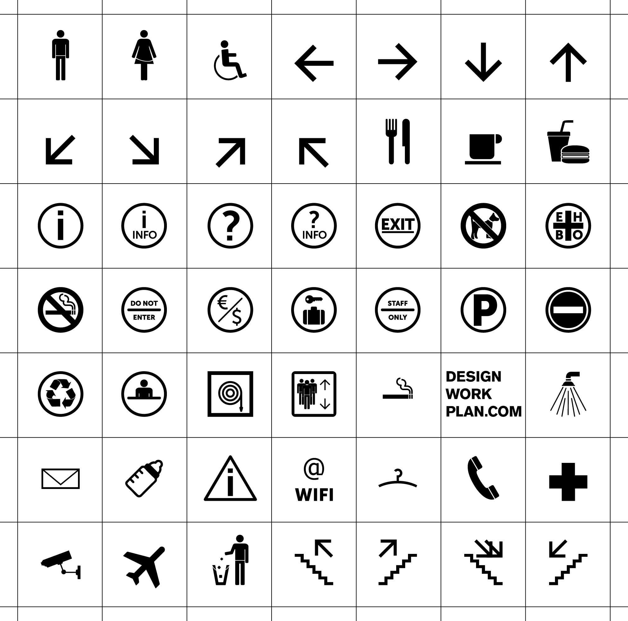 Symbolen en pictogrammen